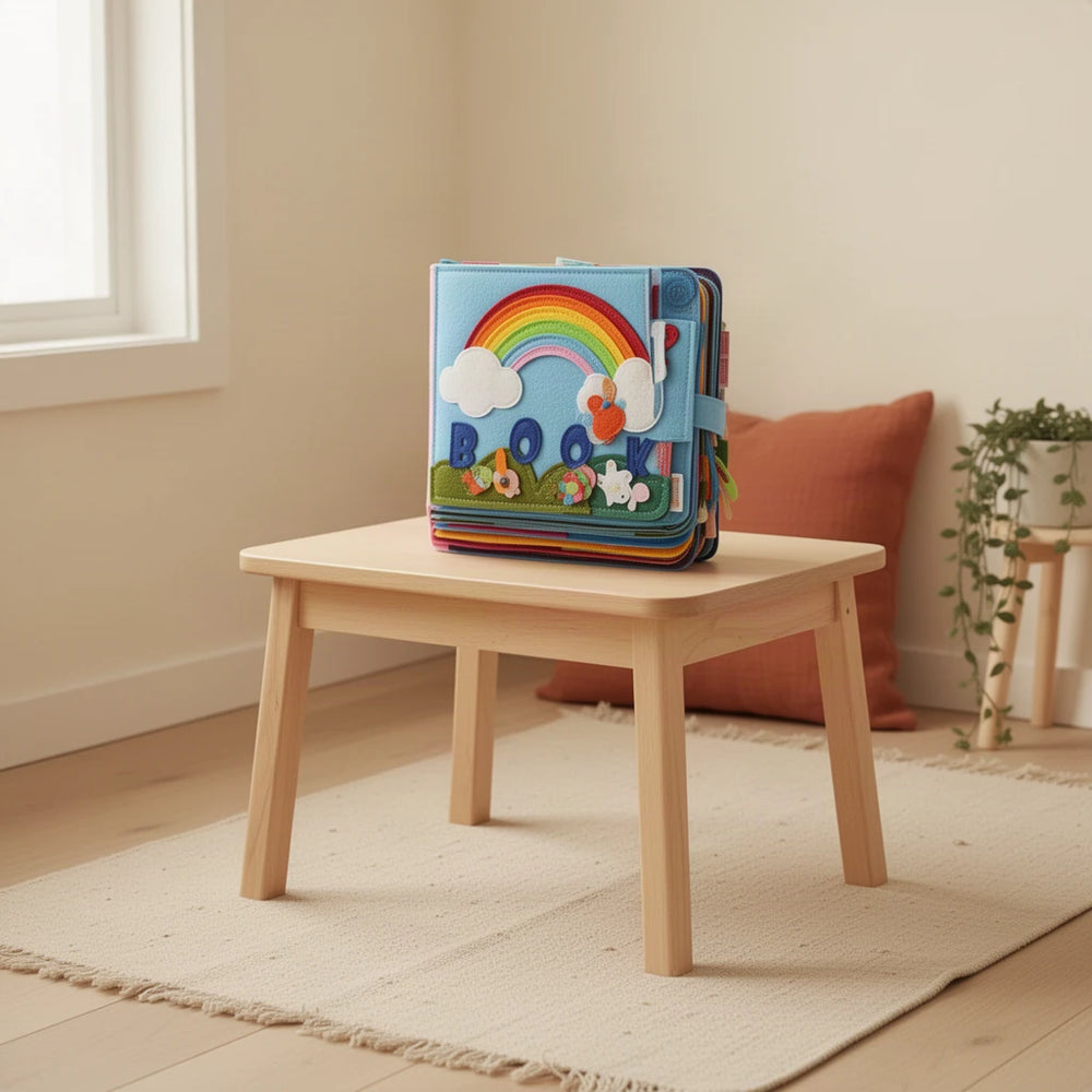 Livre Interactif Montessori dans une chambre d’enfant Montessori
