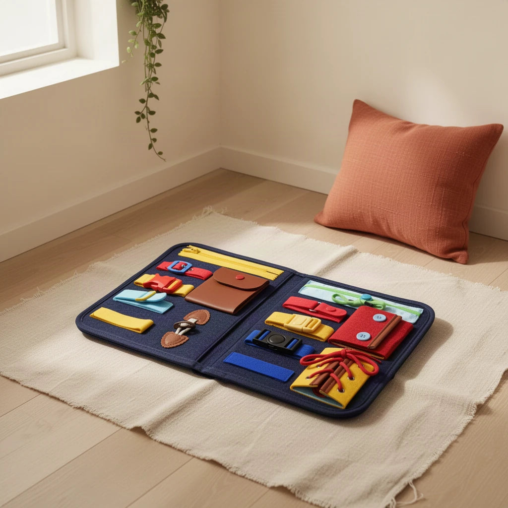 Tableau d'Activités Montessori dans une chambre d’enfant Montessori