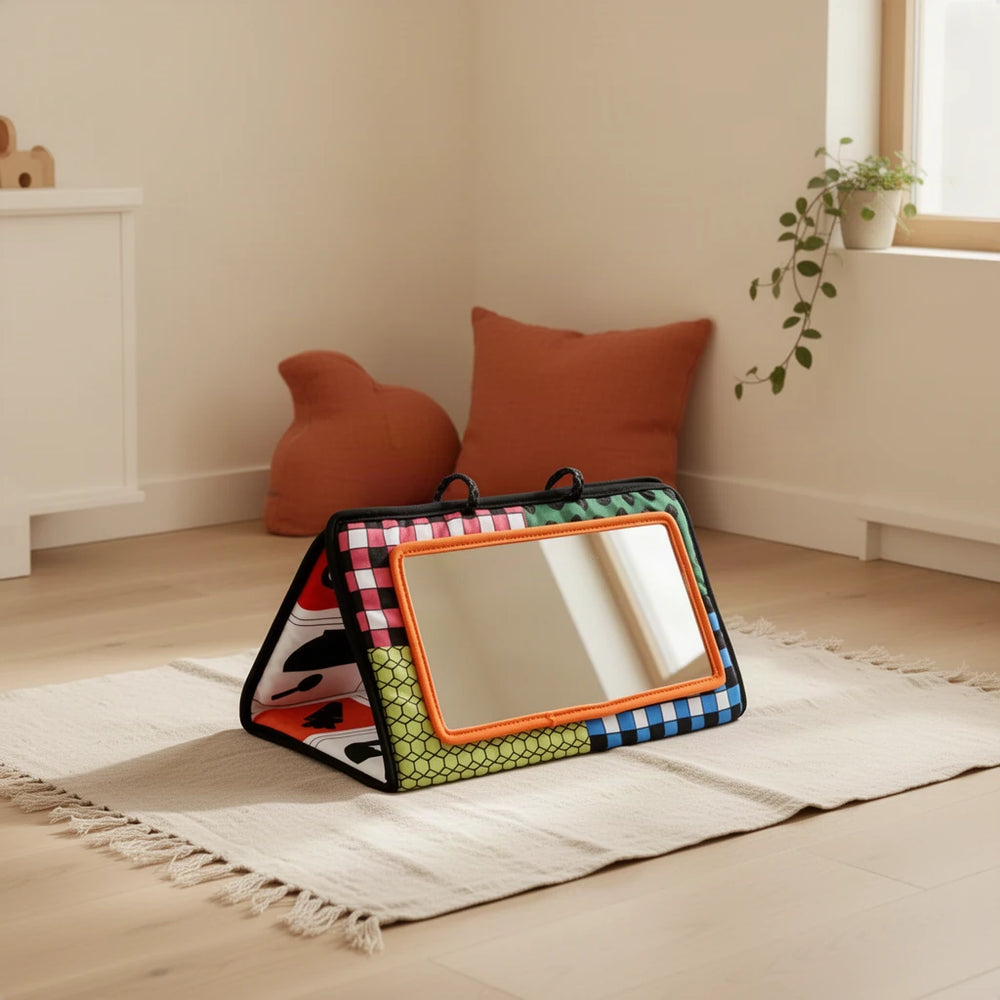 Tapis d'éveil Montessori dans une chambre d’enfant Montessori
