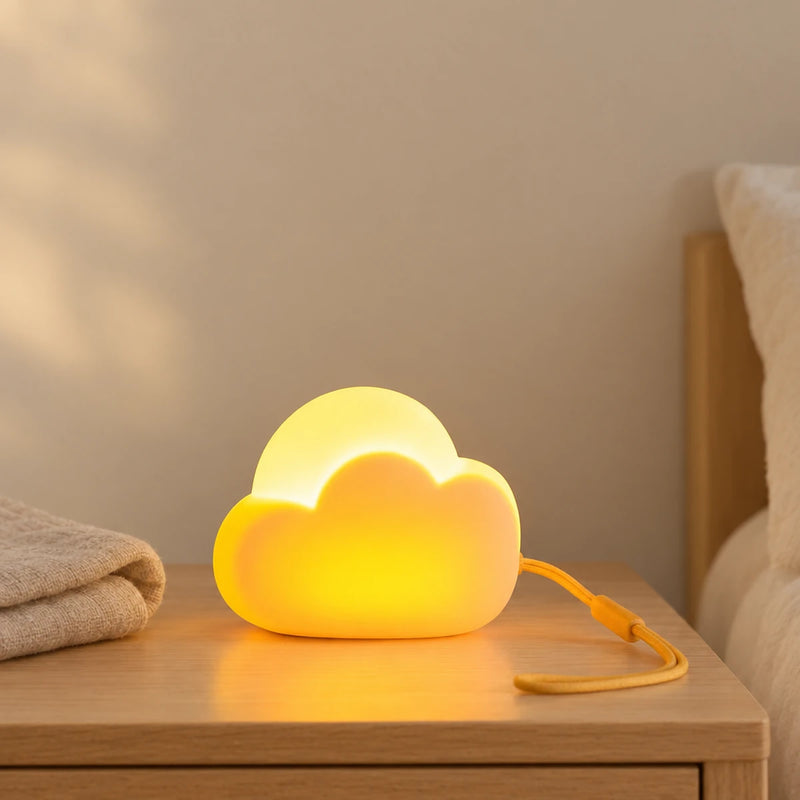 Veilleuse nuage mini, nomade et rechargeable