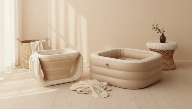 Baignoire bébé pliable ou gonflable : laquelle choisir ?
