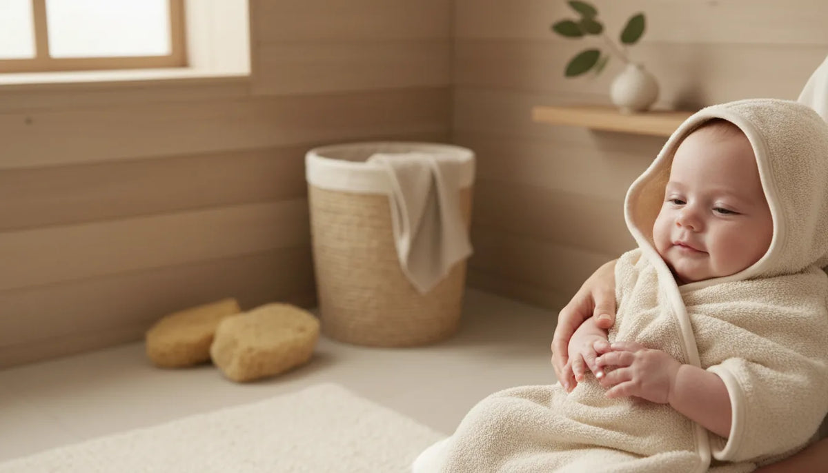 Cape ou sortie de bain : que choisir pour bébé ?