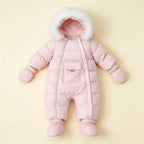 Combinaison Ski Bebe Fille - Rose - Flat