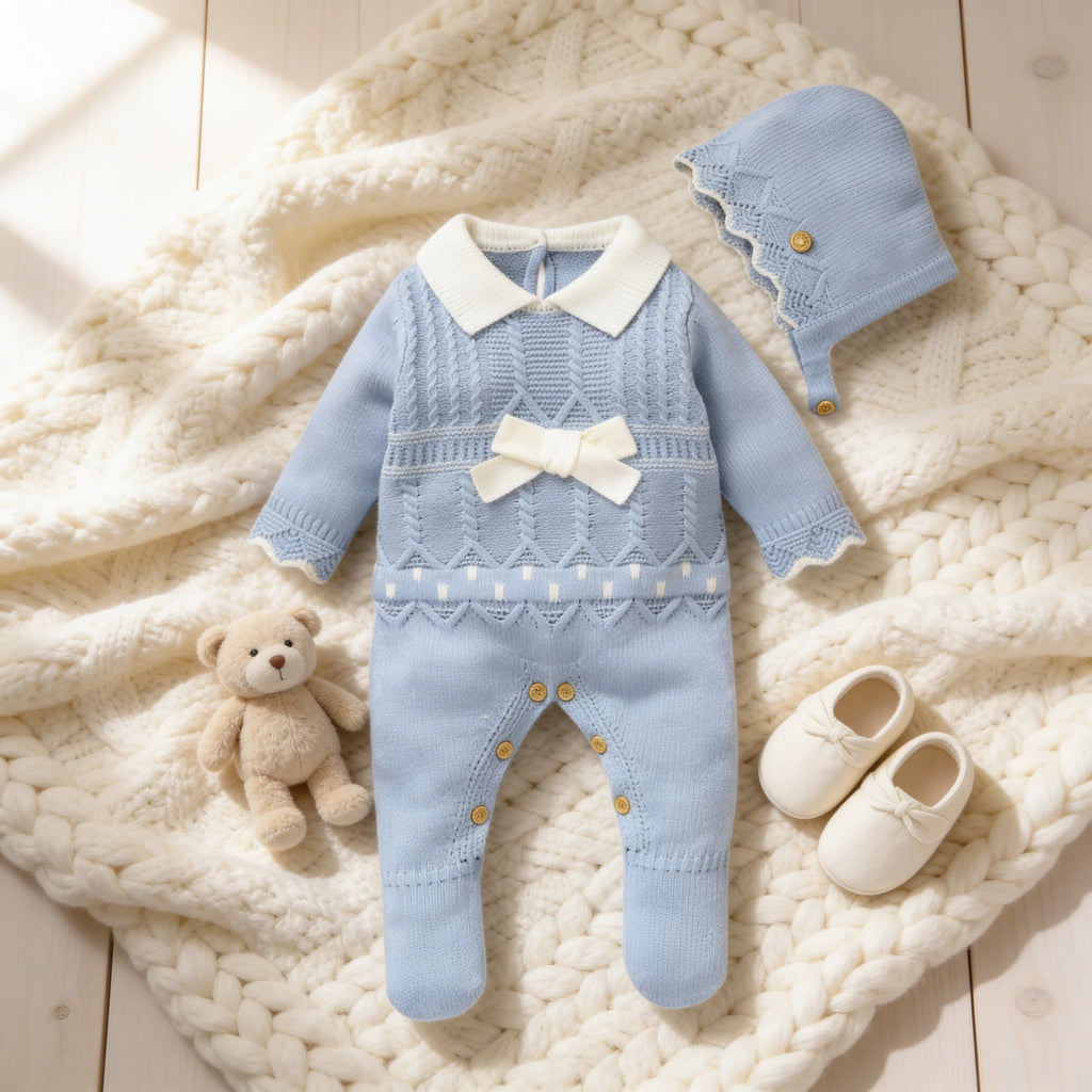 Combinaison Bébé Mignon - Bleu - Cocon