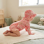 Combinaison De Bain Bebe - Fleur - Porté