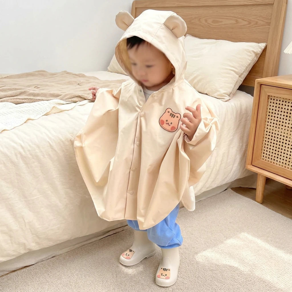 Combinaison De Pluie Bebe - Panda - Porté
