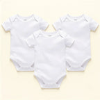 Combinaison Bebe Blanche x3 - x3 - Flat
