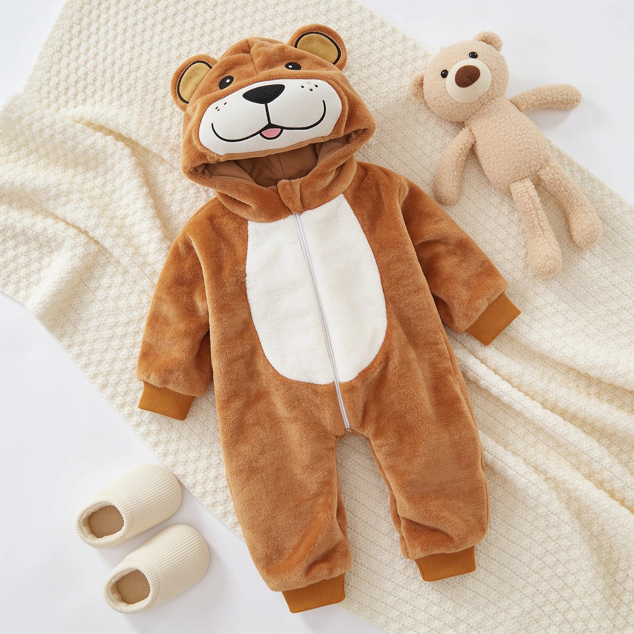 Combinaison Deguisement Bebe Carnivores - Ours - Cocon