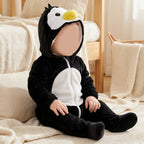 Combinaison Deguisement Bebe Oiseaux - Pingouin - Porté