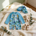 Combinaison Dinosaure Bebe - Bleu - Cocon
