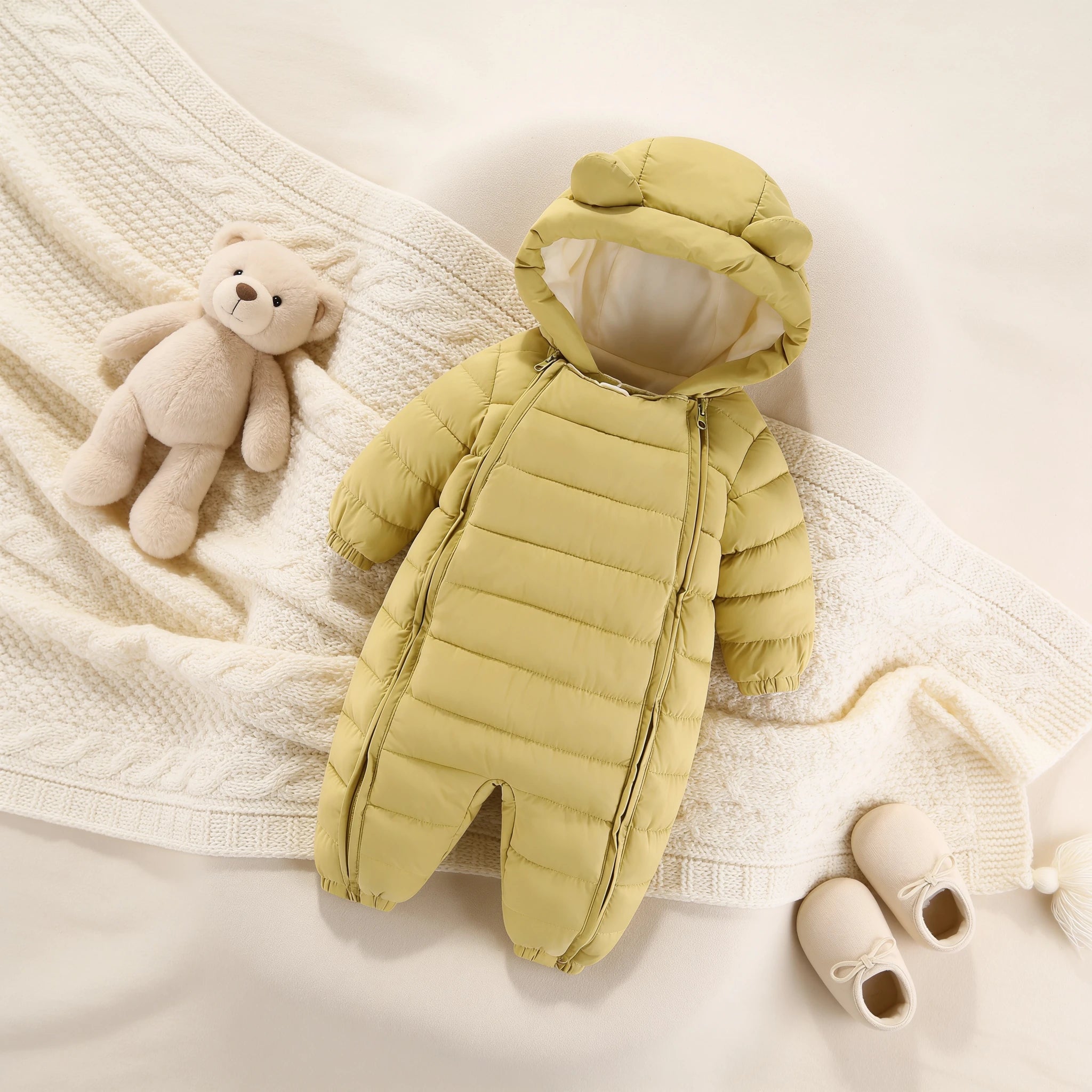 Combinaison Froid Bebe - Jaune - Cocon
