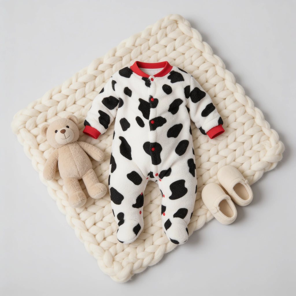 Combinaison Moumoute Bebe Animaux - Vache - Cocon