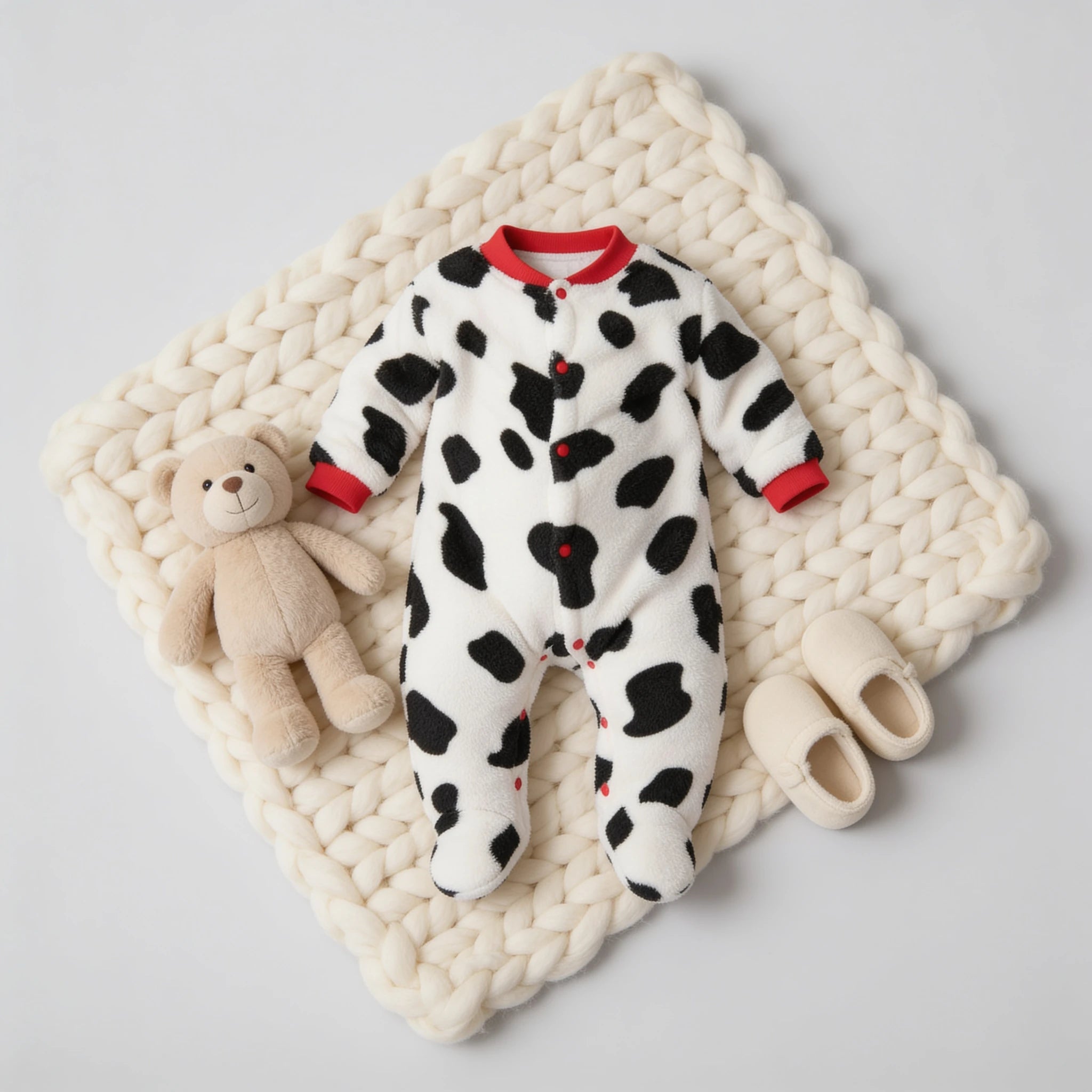 Combinaison Moumoute Bebe Animaux - Vache - Cocon