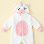 Combinaison Deguisement Bebe Licorne - Licorne Blanche - Flat