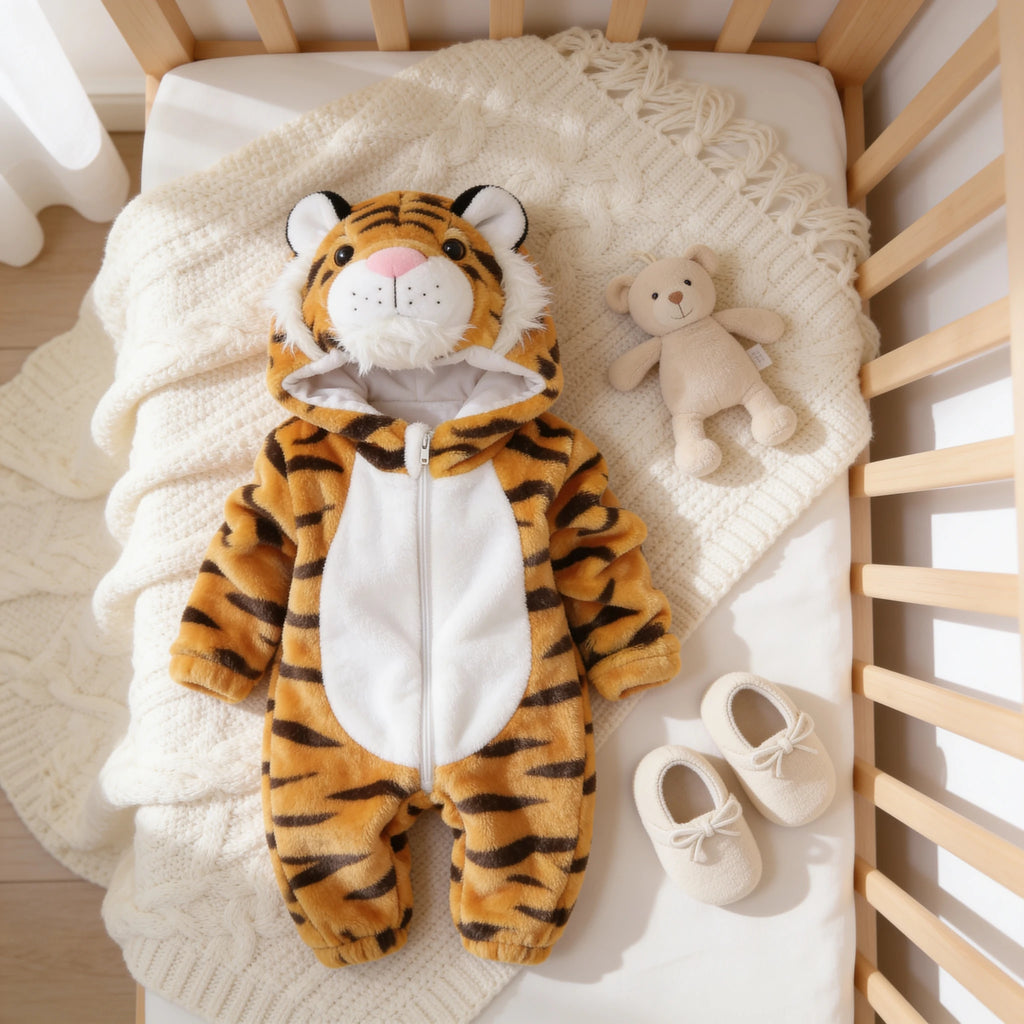 Combinaison Deguisement Bebe Felins - Tigre Femelle - Cocon
