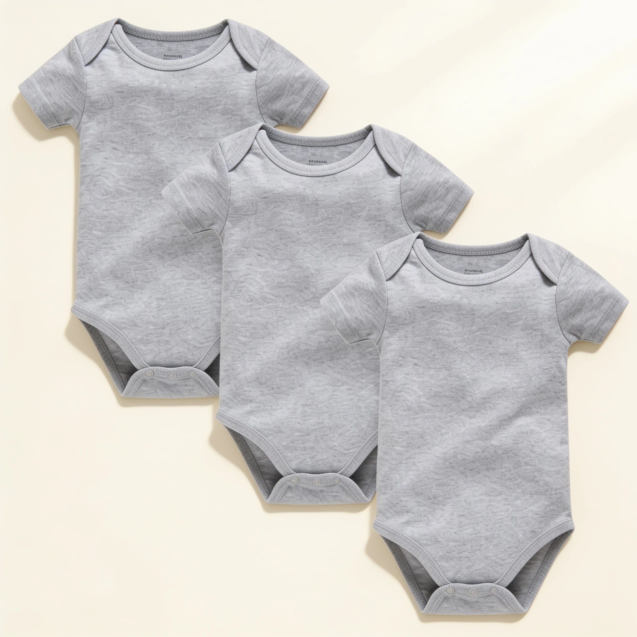 Combinaison Bebe Grise x3 - x3 - Flat