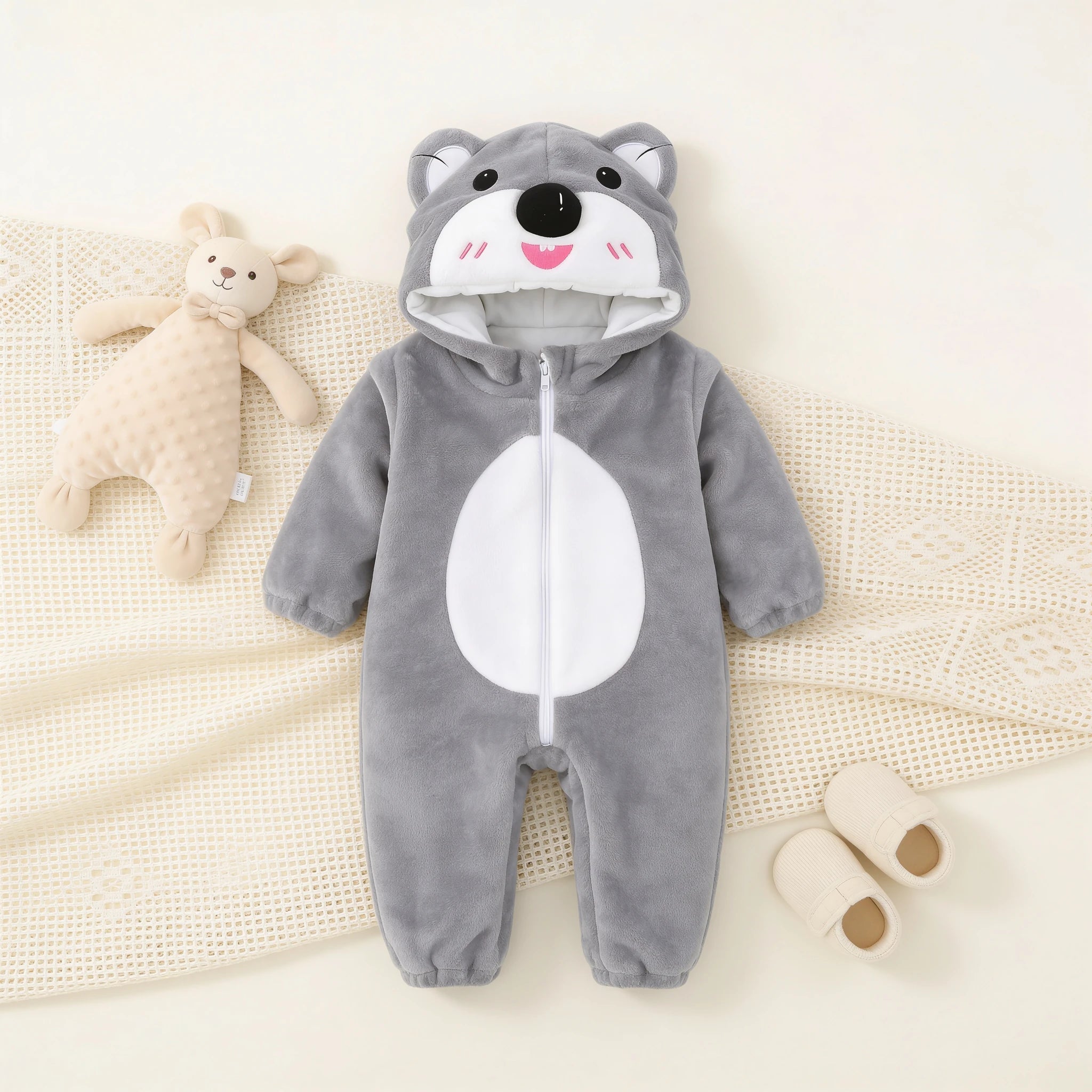 Combinaison Deguisement Bebe Herbivores - Koala - Cocon