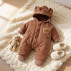Combinaison Bébé Manteau Ourson - Marron - Cocon