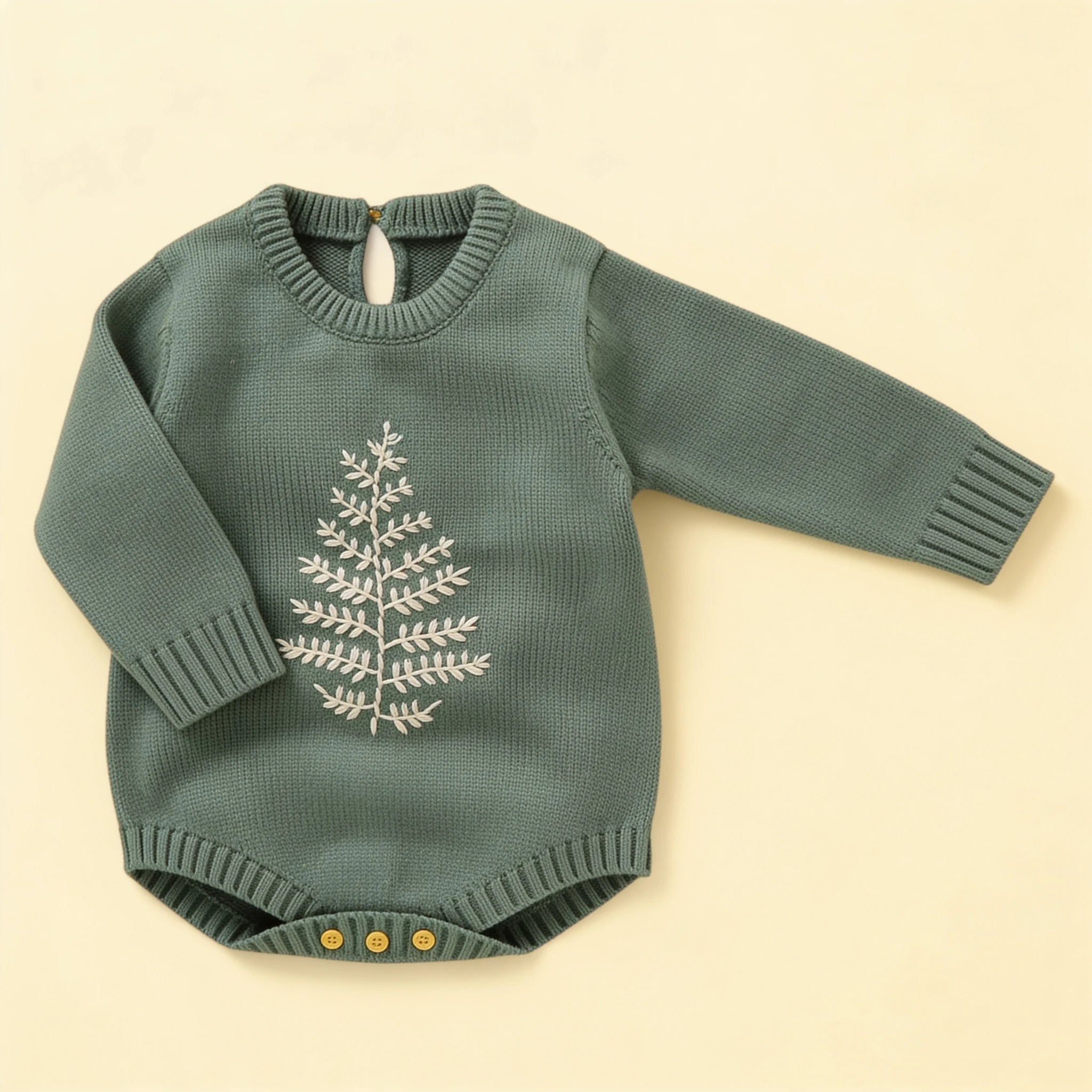 Combinaison Bebe Sapin - produit - Flat