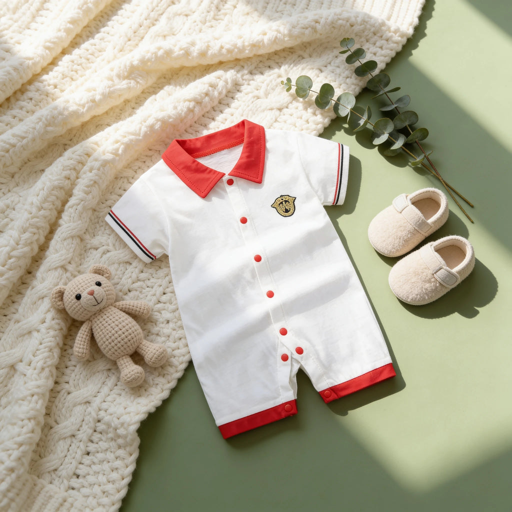 Combinaison Bebe Patron - Blanc - Cocon