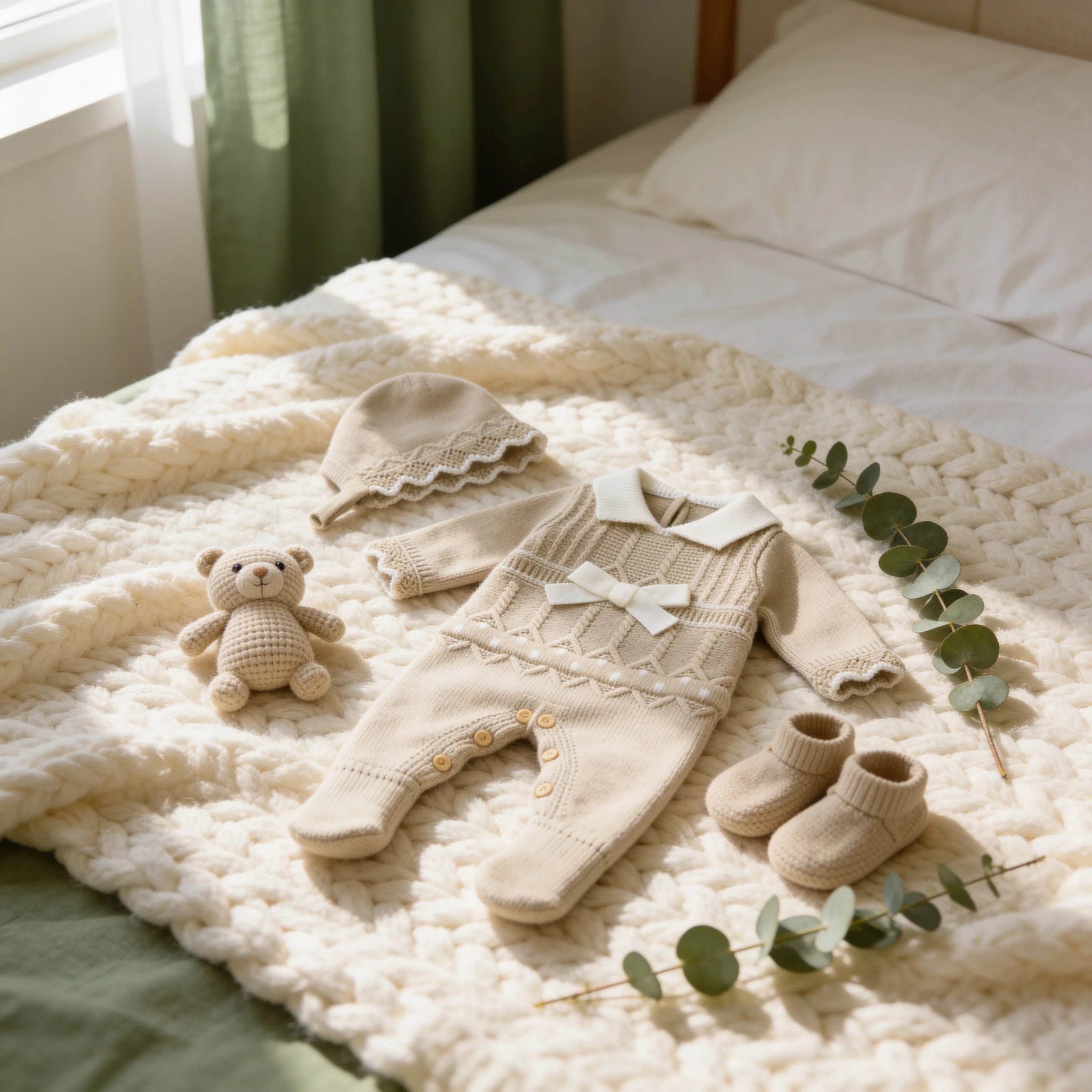 Combinaison Bébé Mignon - Beige - Cocon