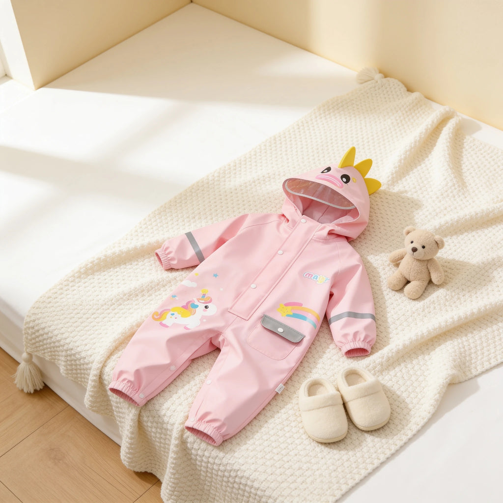 Combinaison Pluie Pour Bebe - Licorne - Cocon