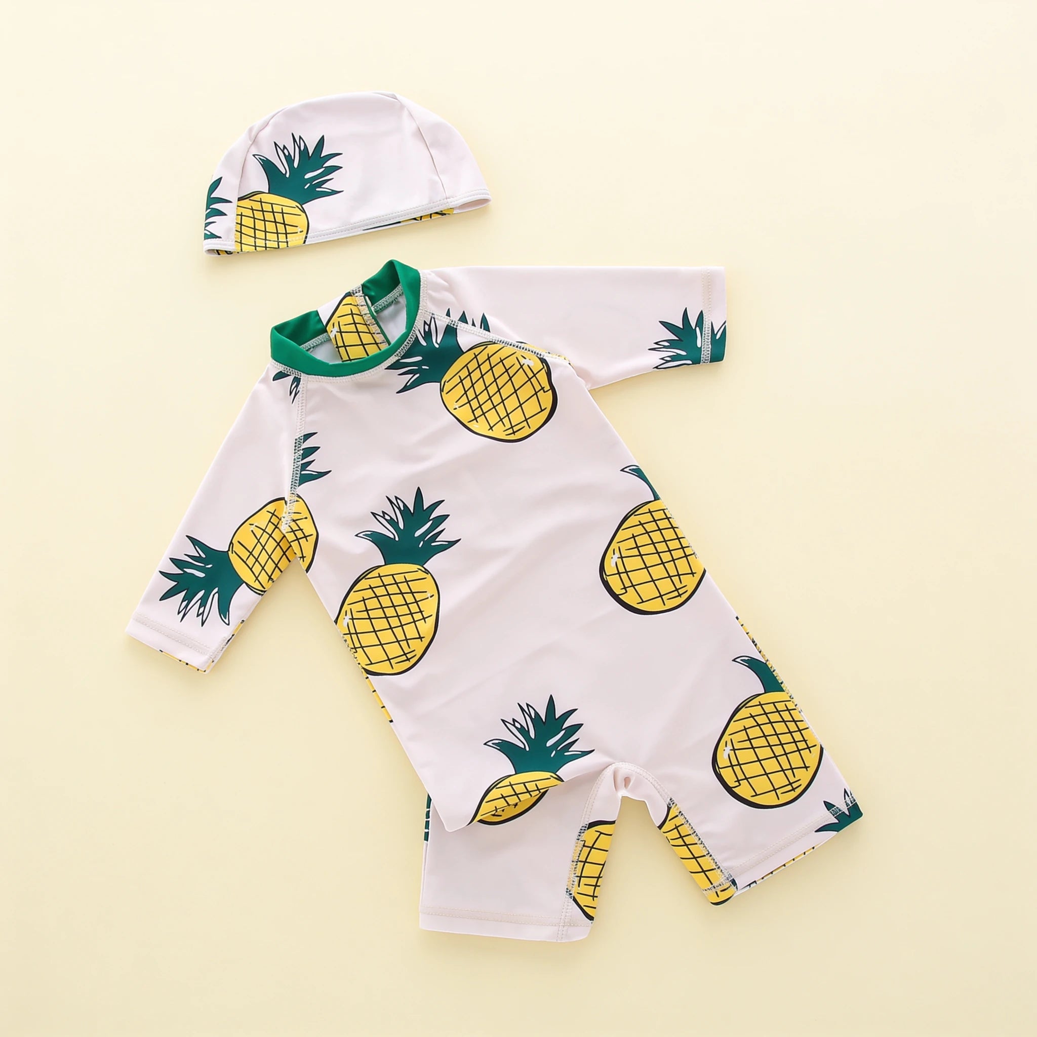 Combinaison Bebe Nageur - Ananas - Flat