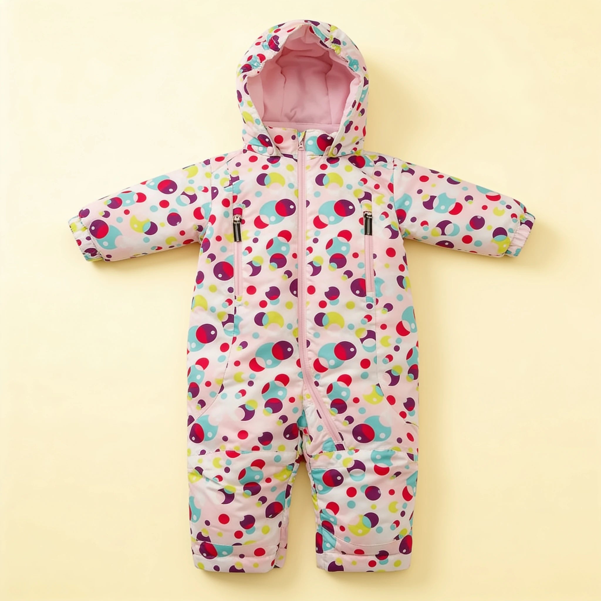 Combinaison Chaude Bebe Fille - produit - Flat