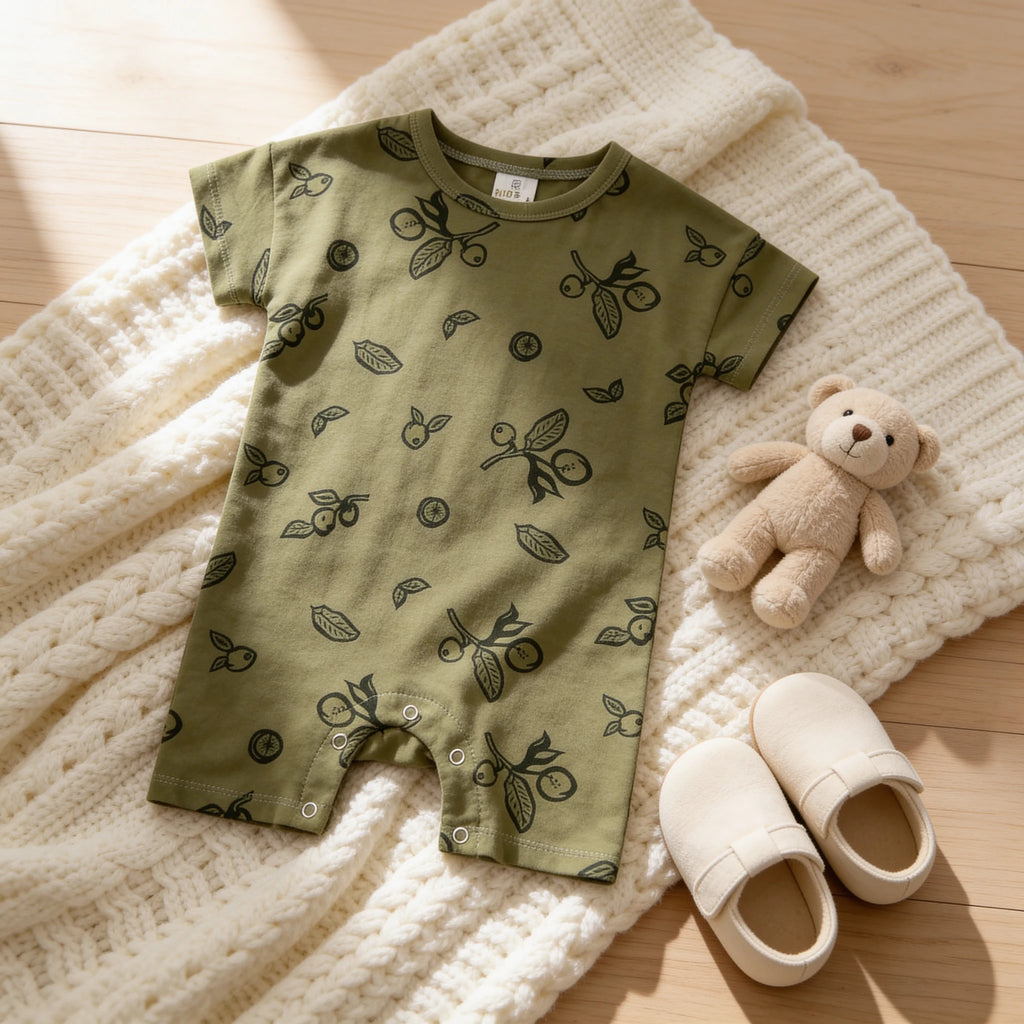 Combinaison Courte Bebe Fruits - Fruits - Cocon