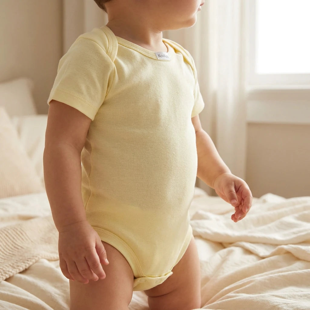 Combinaison Bebe Jaune x3 - x3 - Porté