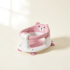 Transat de bain bébé enveloppant protection 360° – coloris Ourson rose