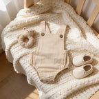 Combinaison Salopette Bebe Coloris - Beige - Cocon