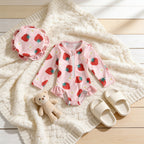 Combinaison De Bain Bebe - Fraise - Cocon