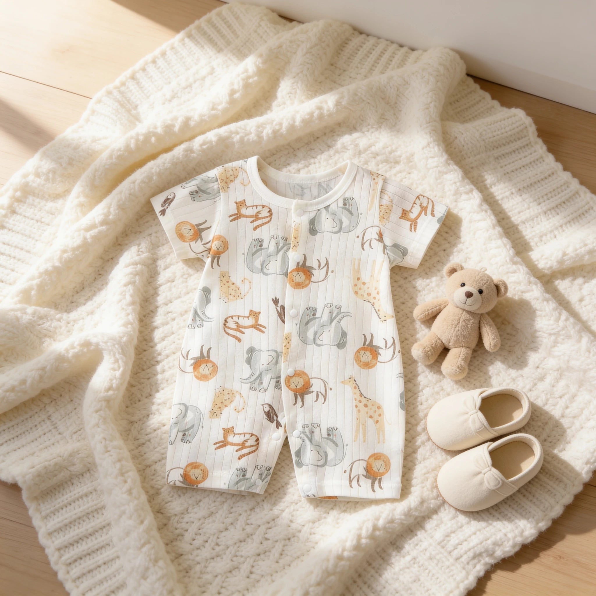 Combinaison Legere Bebe - Savane - Cocon