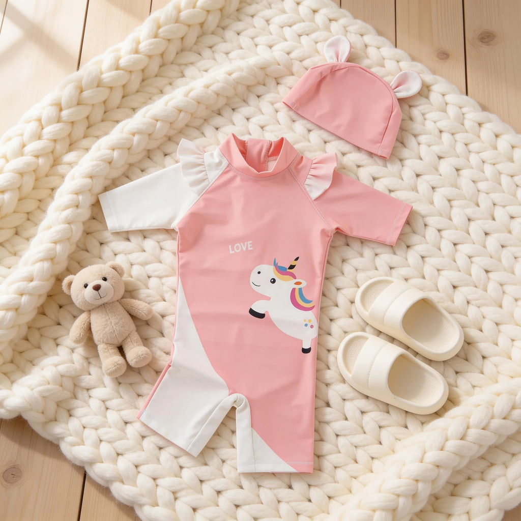 Combinaison Bebe Nageur Licorne - Petite Licorne - Cocon