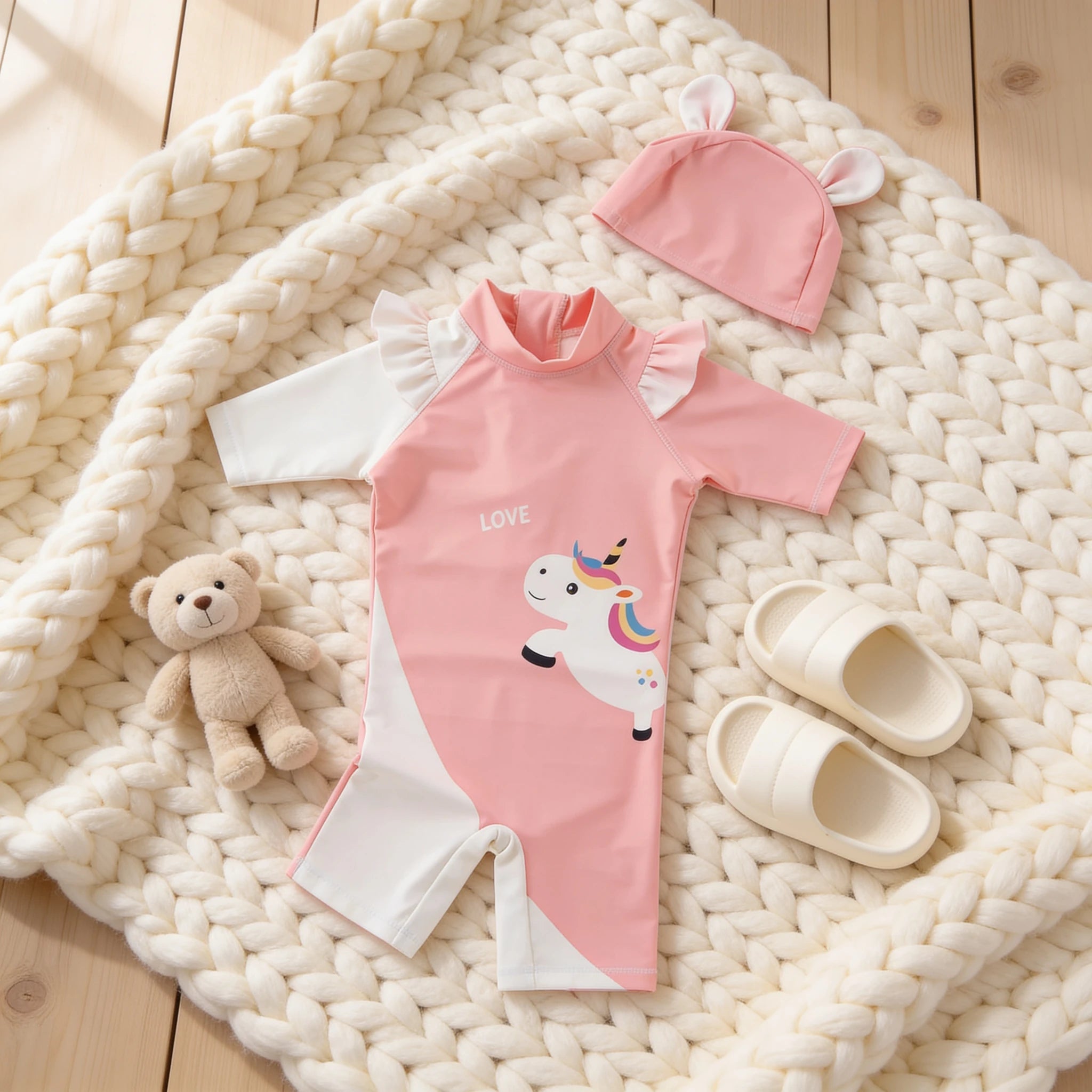 Combinaison Bebe Nageur Licorne - Petite Licorne - Cocon