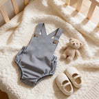 Combinaison Salopette Bebe Coloris - Noir Rayé - Cocon