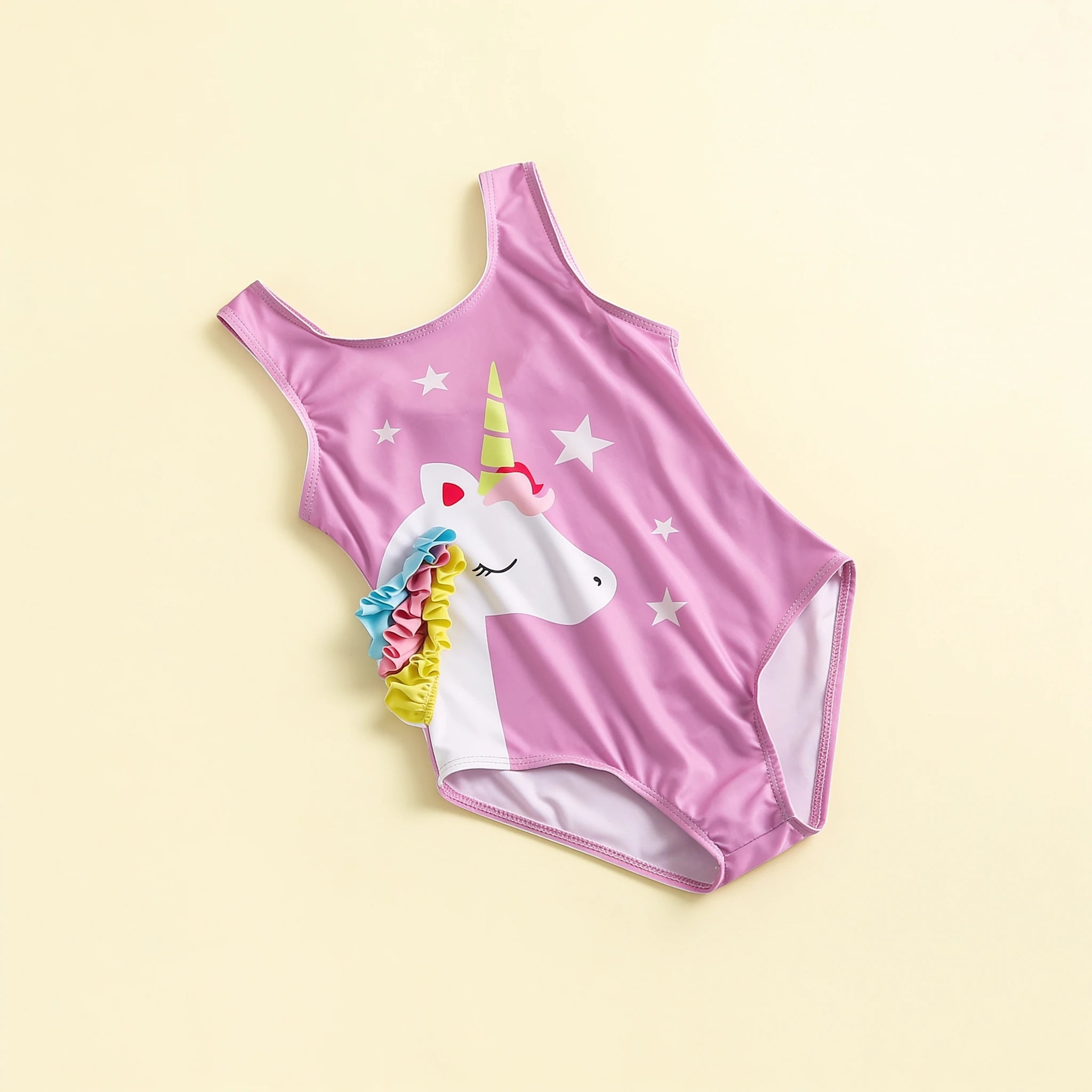 Body Combinaison Bébé Licorne - Licorne Violet - Flat