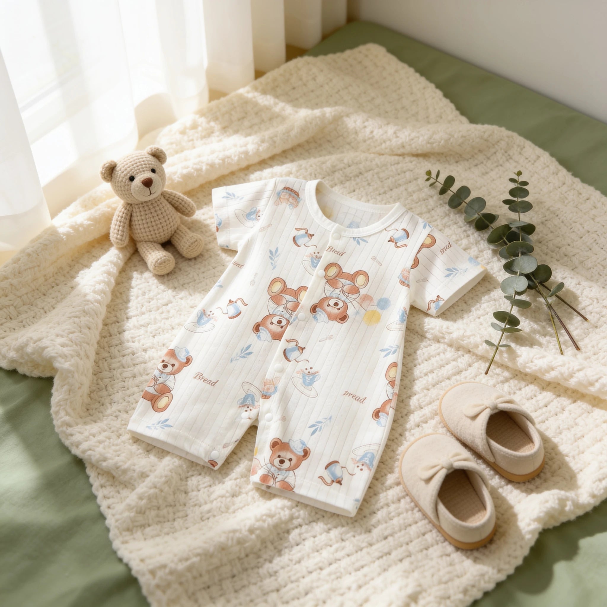 Combinaison Legere Bebe - Nounours - Cocon