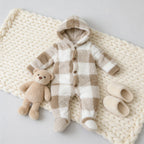 Combinaison Bebe Capuche Fourrure - Beige - Cocon