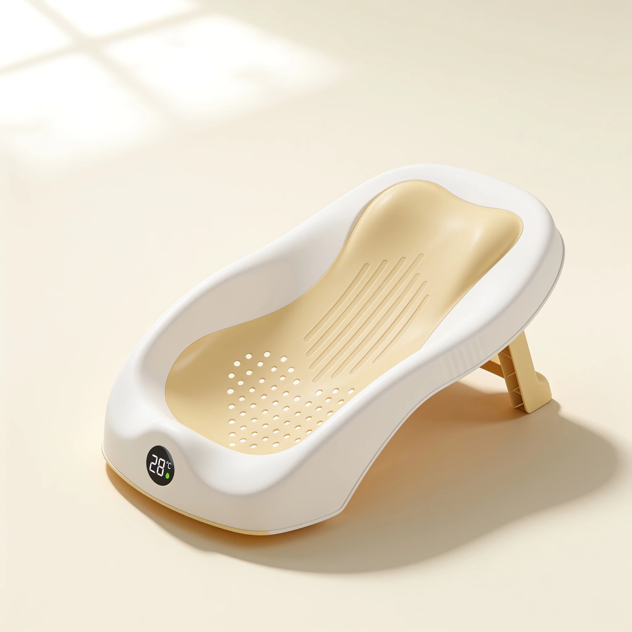 Réhausseur de baignoire bébé Galet – coloris Jaune