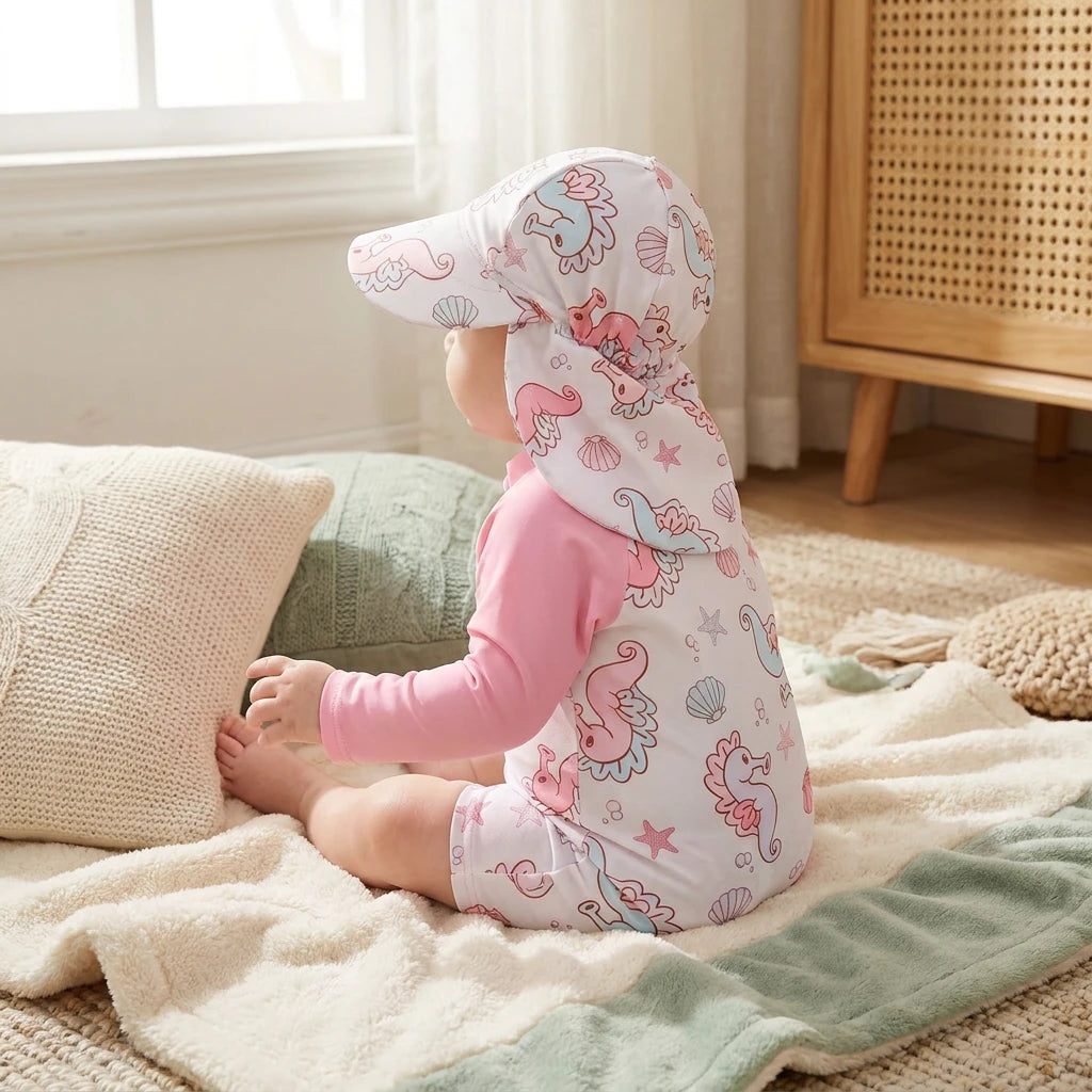 Combinaison Bebe Hippocampe - produit - Porté