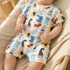 Combinaison Pyjama Bebe Nature - Savane - Porté