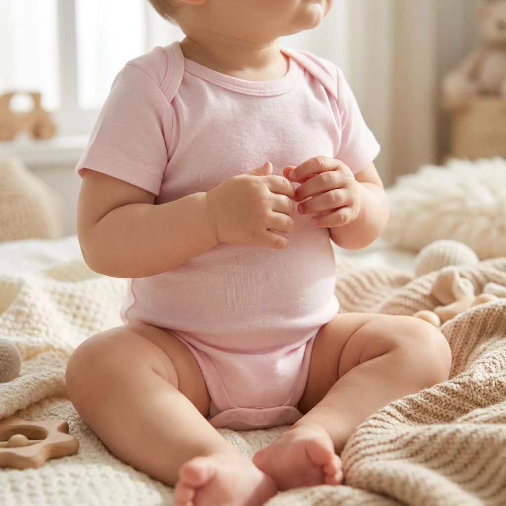 Combinaison Bebe Rose x3 - x3 - Porté