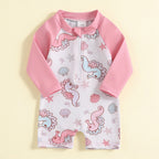 Combinaison Bebe Hippocampe - produit - Flat