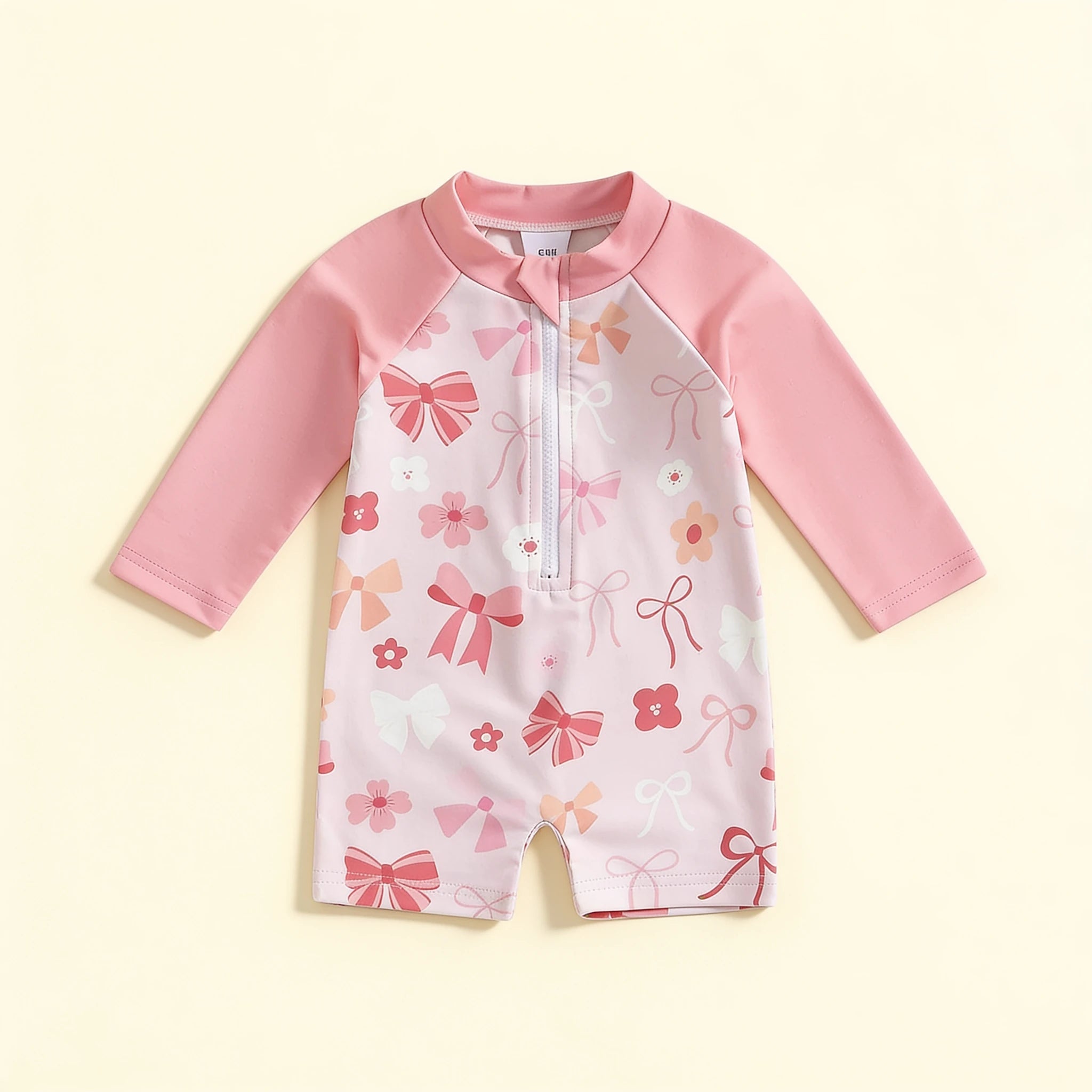 Combinaison Bebe Noeud De Papillon - produit - Flat