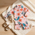 Combinaison Bebe Nageur - Fleurs - Cocon