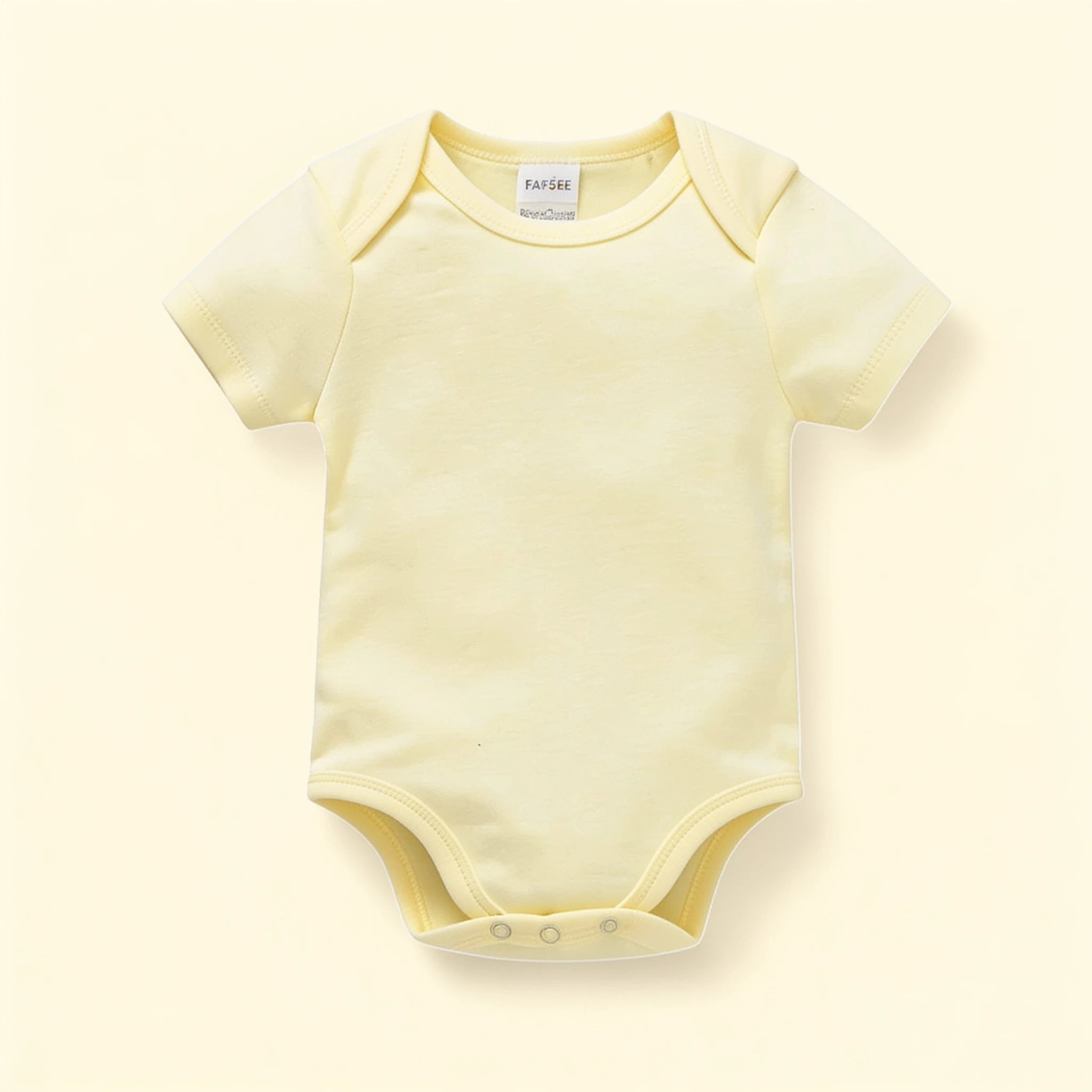 Combinaison Bebe Jaune x3 - x3 - Flat
