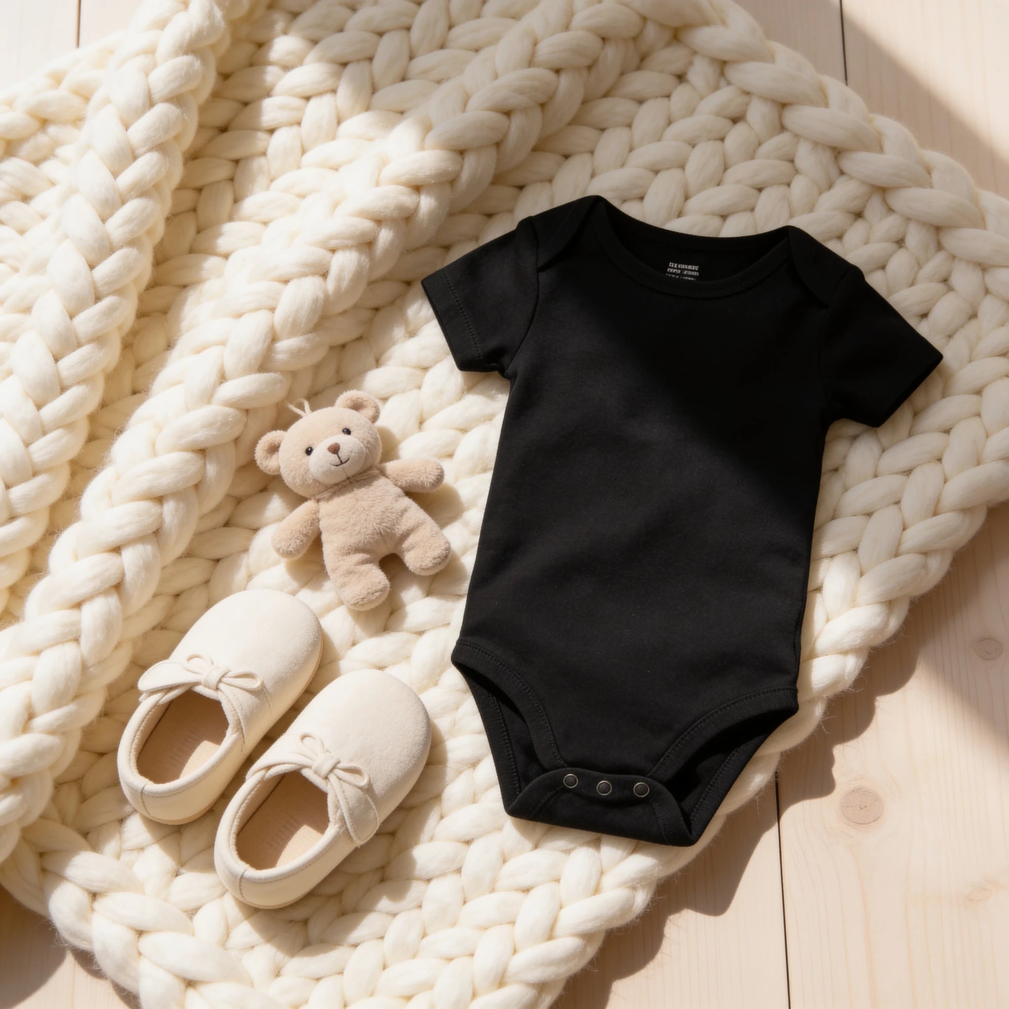 Combinaison Bebe Noir x3 - x3 - Cocon