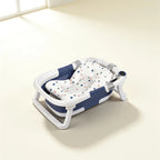Baignoire bébé pliable avec siège intégré Nuage – coloris Simple Bleu